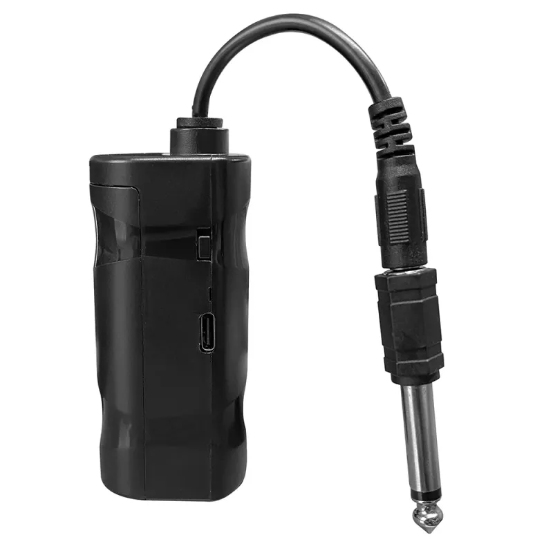 Bezvadu karaokes mikrofons MEDIA-TECH MT398, USB-C, akumulators, 20 m darbības rādiuss, melns