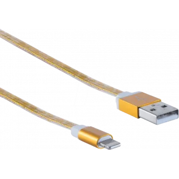 ShiverPeaks BS14-50046 Lightning kabelis, 0.9 m, zelts