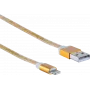 ShiverPeaks BS14-50046 Lightning kabelis, 0.9 m, zelts