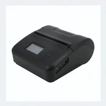 Mobilais termodrukātājs ALLNET ALL-PM01 — USB, RS232, Bluetooth, 80 mm, Melns