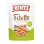 Slapjā suņu barība RINTI Filetto Pīles fileja ar dārzeņiem 100 g paciņa, pilnvērtīga barība, 15% olbaltumvielas, 1% tauki, 81% mitrums