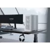 APNX PC Midi Tower C1-R-WT-v1 — Balts, ATX/Micro-ATX/Mini-ITX, 3x120 mm priekšējie ventilatori, 3x3.5 inch + 3x2.5 inch sloti, USB 3.2 Gen1 x2