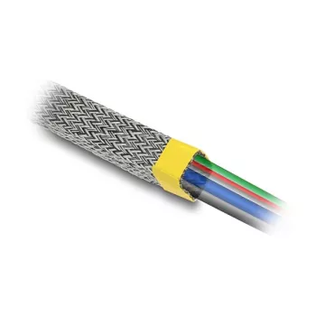 Kabeļa uzmava DeLOCK 20938 Pelēka Vara Poliesters 1 cm 10000 mm