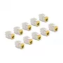 DeLOCK keystone modulis 88111 Plakans RJ-45 Dzeltens 10 gab.