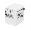 Ceļojumu lādētājs GEMBIRD TPA-1A2C20-01-W — 20 W, USB-A (18 W) + 2× USB-C (20 W), E tipa kontaktdakša, balts