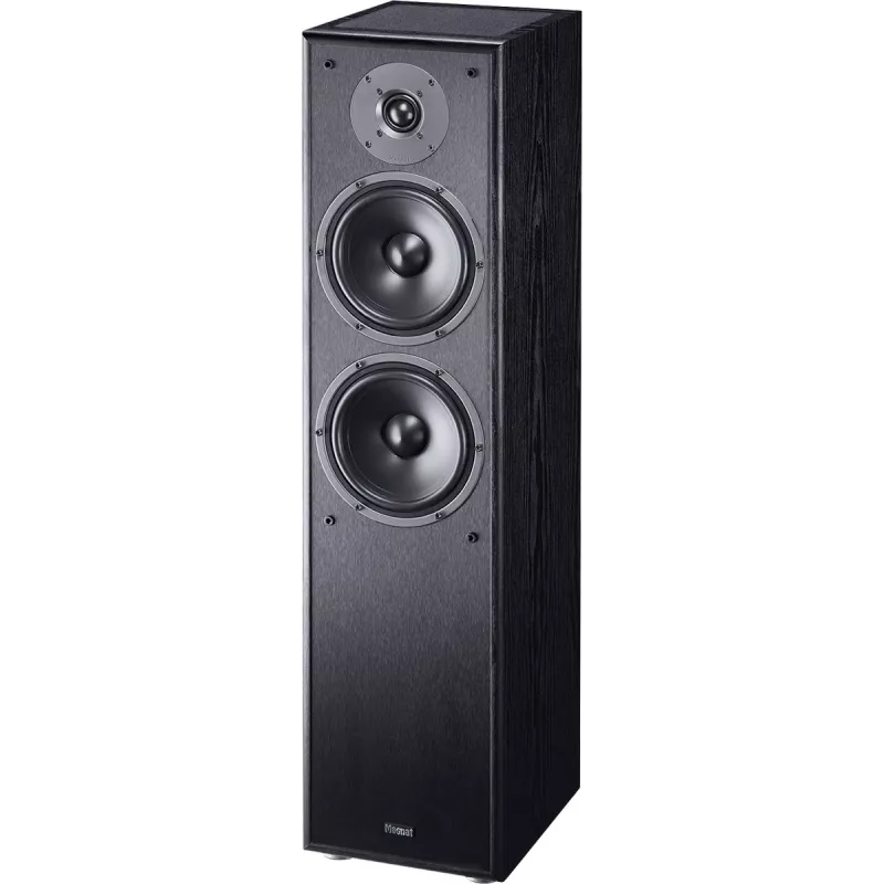 Grīdas studijas monitors Magnat Monitor S80 ATM — aktīvs tuvā lauka 2.5-virzienu, 160 W RMS, 26–38 000 Hz, 4 Ω, melns