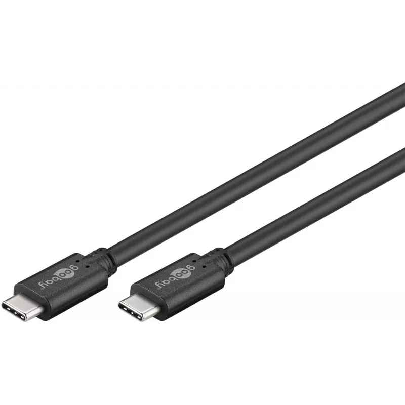 Wentronic Goobay USB 3.1 Gen 1 USB-C™ kabelis, 0,5 m - USB-C™ spraudnis > USB-C™ spraudnis (67975)