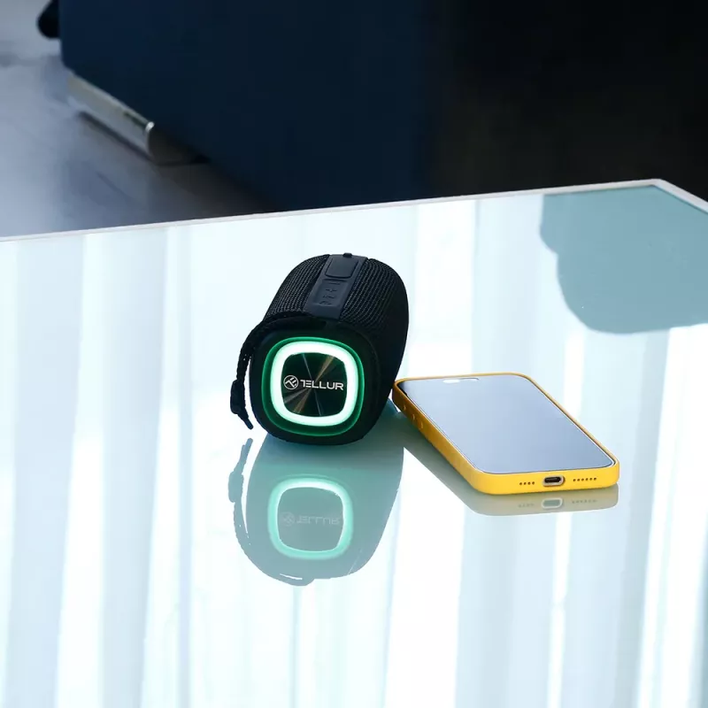 Portatīvais skaļrunis Tellur Eclipse Bluetooth 12W Melns