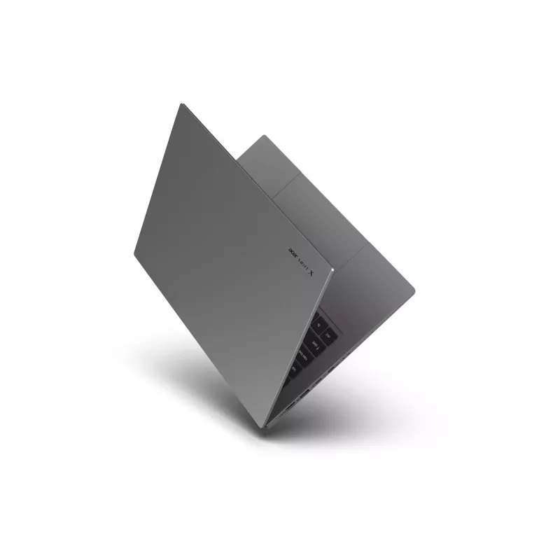 Portatīvais dators Acer Swift X 14 AI SFX14-61G — AMD Ryzen AI 9 365 2 GHz, GeForce RTX 5070, 32 GB RAM, 1.024 TB NVMe SSD (2× QLC), 14,5 collu 180° eņģe, Windows 11 Home