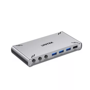 Unitek USB-C 10 Gb/s KVM Slēdzis ar HDMI
