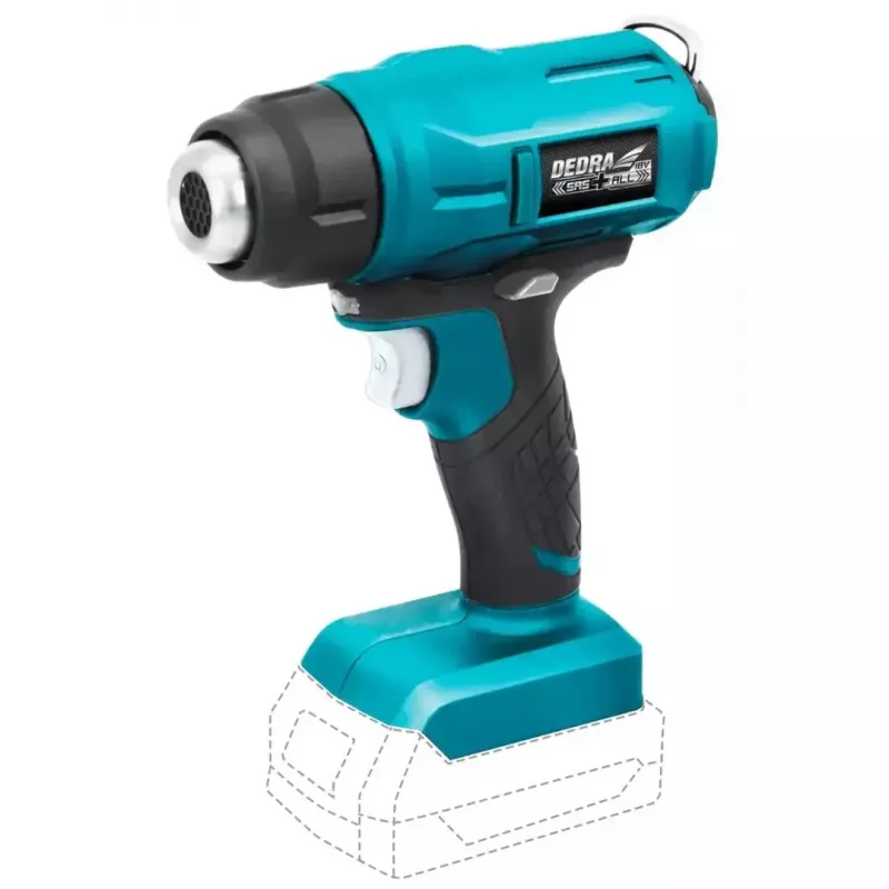 Siltuma pistole Dedra DED7058 2000W ar regulējamu temperatūru