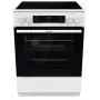 GORENJE GECS6C70WC Brīvi stāvoša elektriskā plīts ar keramikas virsmu
