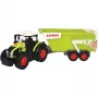 Traktors ar piekabi 64cm CLAAS FARM DICKIE