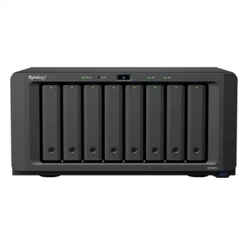 Synology DiskStation DS1825+ NAS/server AMD Ryzen V1500B 8 GB DDR4 0 TB Melns