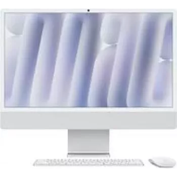 Apple iMac24 Sudrabs / M4-10C-CPU 10C-GPU / SSD / NK-ID-Vācu / MM2 (Z1K1_1021_DE_CTO)