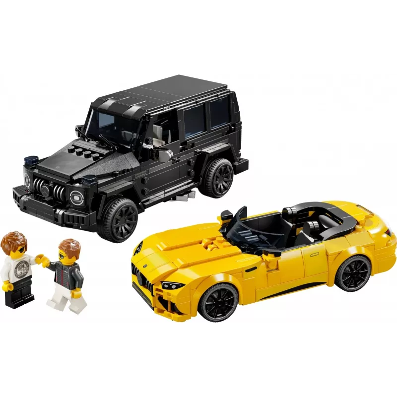 LEGO Speed Champions Mercedes-AMG G 63 & Mercedes-AMG SL 63 76924, Daudzkrāsains
