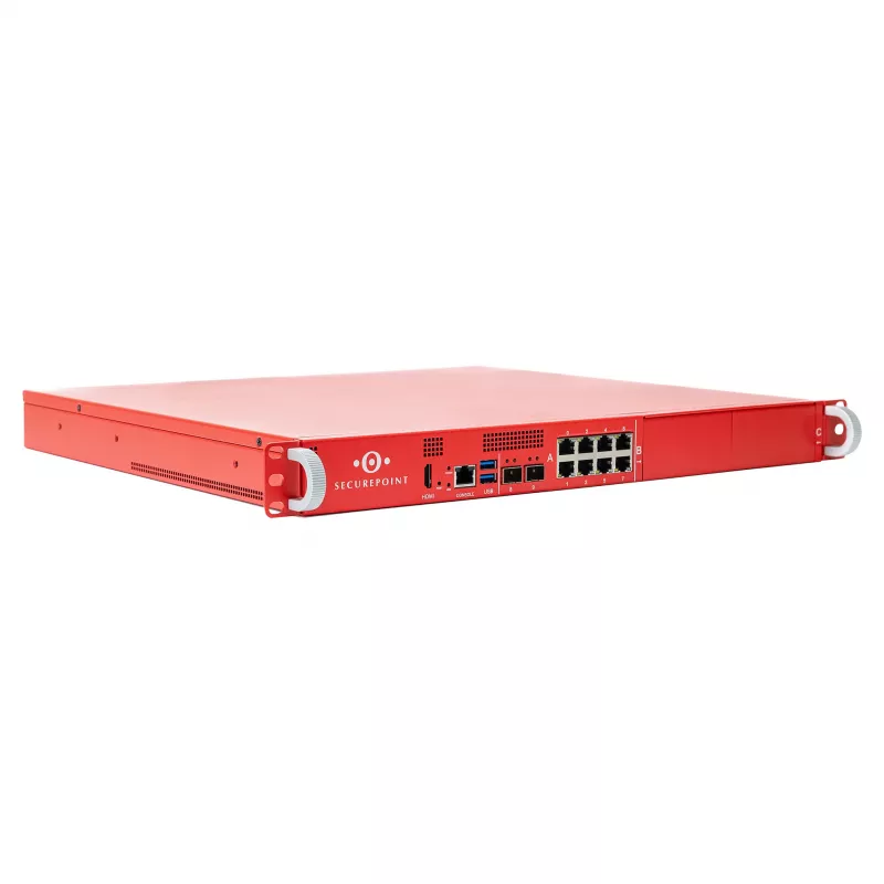 Securepoint RC350R G6 aparatūras ugunsmūris 1U 38 Gbit/s