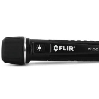 FLIR VP52-2 bezkontakta sprieguma detektors CAT IV 1000 V LED, vibrācija, akustisks, kabatas melns