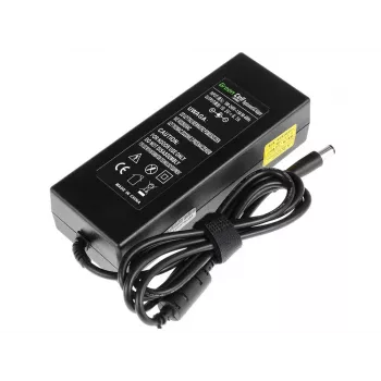 Strāvas adapteris Green Cell AD35P 130 W AC-DC 19.5 V 6.7 A klēpjdatoriem, iekštelpām, melns
