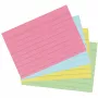 Indeksu kartītes Herlitz 10836245 zila, zaļa, rozā, dzeltena