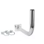 Extralink Balcony handle L400 400mm ar M8 U-veida skrūvēm, tērauds cinkots