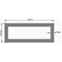 EUROLITE tukša caurule 14x5,5mm caurspīdīga LED lente 2m (51202702)