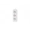 Lanberg PS0-03E-0150-W pagarinātājs ar 3 kontaktligzdām, balts