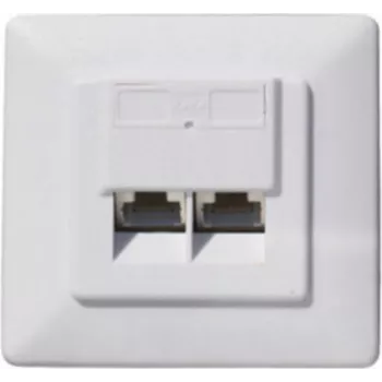 helos Ekranēta Cat 6A virsmas montāžas sadales kārba 74276-SET 2 porti