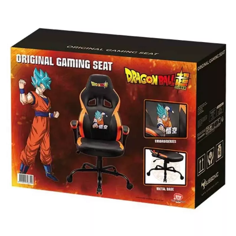 Spēļu krēsls Subsonic SA5642-D2 Dragon Ball Super, polsterēts sēdeklis, 120 kg