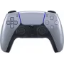 Bezvadu spēļu kontrolieris Sony DualSense PlayStation 5 — iebūvēts Li-Ion akumulators, žiroskops, haptiskā vibrācija, skaļrunis, 3.5 mm ligzda, sudrabs