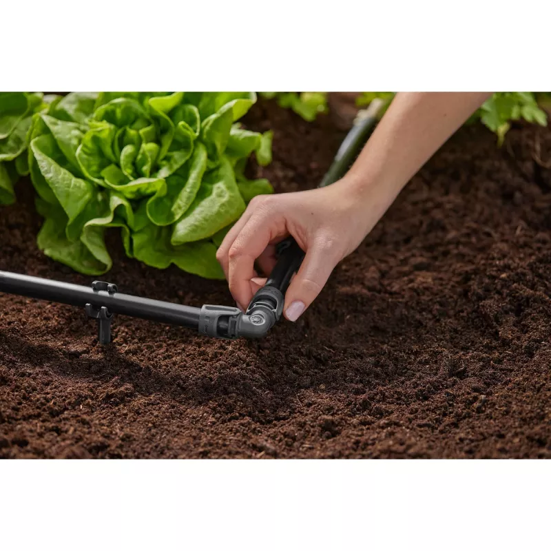 Caurules savienotājs Gardena 13202-20 pilienveida apūdeņošanas sistēmai