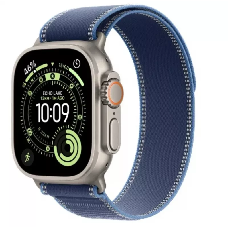 Viedpulkstenis Apple Watch Ultra 3 GPS + Cellular 49mm Titanium Blue Band M/L