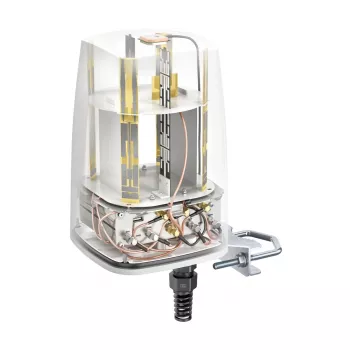 Omnivirziena tīkla antena QuWireless QuSpot AX12S PoE/LAN, daudzjoslu 0.694–6 GHz, max pastiprinājums 3 dBi, balta