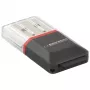 Esperanza EA134K karšu lasītājs Melns, Sudrabs, Caurspīdīgs USB 2.0