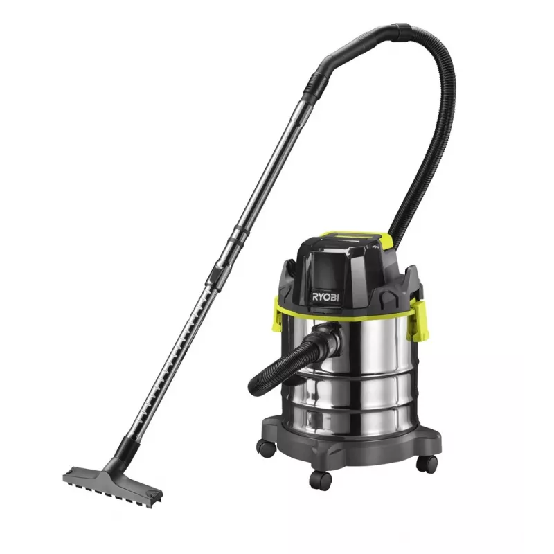 Putekļsūcējs RYOBI R18WDV-0 18V One+ Melns, Zaļš