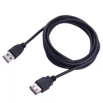 USB A vīriešu - USB A sieviešu pagarinātājkabelis 5m SBOX USB-1025