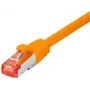 Tecline exertis Connect - Patch-Cable - RJ-45 (vīriešu) uz RJ-45 (vīriešu) - 25 m - SSTP kabelis - CAT 6 - bezhalogēna - oranžs (71525A)