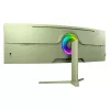 Izliekts datora monitors Arozzi Nova 49 collas (124.5 cm) Dual QHD 5120×1440 LED VA, 4 ms, Zaļš