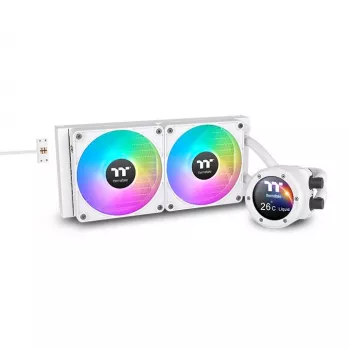 Thermaltake TH280 V2 Ultra EX ARGB, šķidruma dzesēšanas sistēma, 14 cm, 500 RPM, 2000 RPM, 30,7 dB, 90,3 cfm
