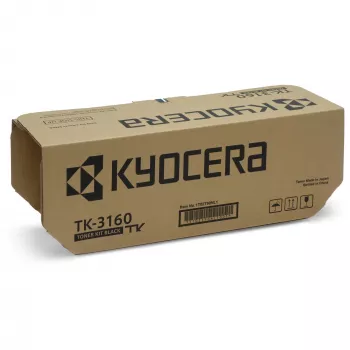KYOCERA TK-3160 toner kasetne, oriģināla, melna, 1 gab.