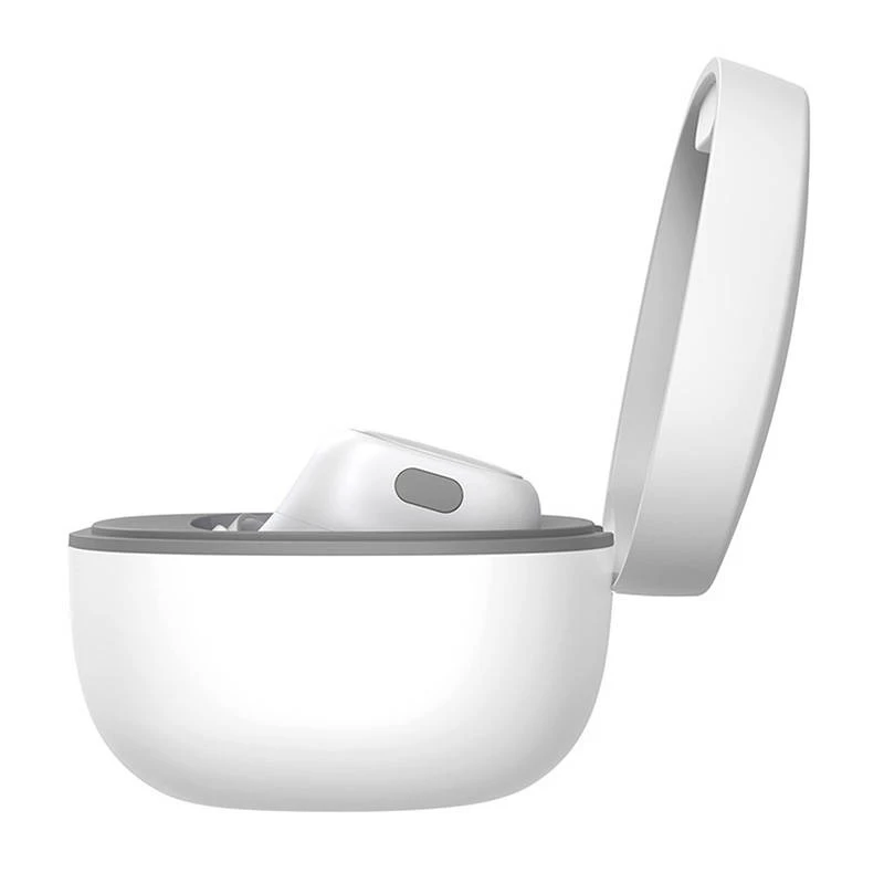 Bezvadu austiņas Baseau WM01 zvanīšanai un mūzikai, Bluetooth, USB-C uzlāde, 20–20000 Hz, 10 m, Balta