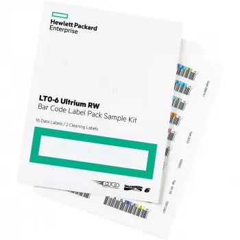 Hewlett Packard Enterprise HPE Ultrium 6 RW Svītrkodu Uzlīmju Komplekts - Svītrkodu uzlīmes - StoreEver MSL2024, MSL4048, MSL8096, StoreEver 1/8 G2 (Q2013A)