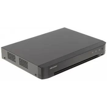 DVR Hikvision IDS-7204HUHI-M1/X/4A+4/1ALM — 4 kanālu hibrīda video reģistrators ar AcuSense