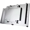 Alphacool 10259 Aizmugures plāksne Alumīnijs Hroms Varš Melns 153.3mm