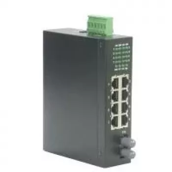 ROLINE Industrial Switch 7x RJ-45 1x ST nepārvaldāms, pilns duplekss
