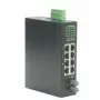 ROLINE Industrial Switch 7x RJ-45 1x ST nepārvaldāms, pilns duplekss
