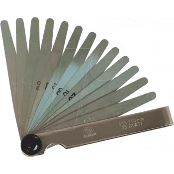 Mērslota c.k tools T3527M 413 — 27-lāpstiņu nerūsējošā tērauda spraugu mērīšanas komplekts