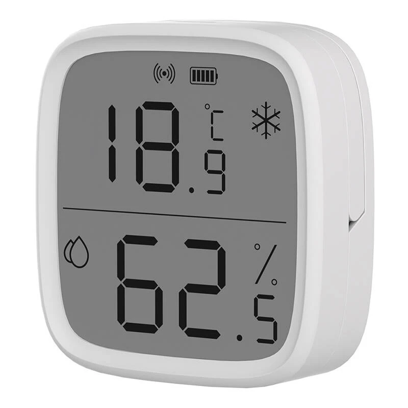 Sonoff ZigBee iekštelpu temperatūras un mitruma sensors SNZB-02D ar LCD displeju, bezvadu, CR2450