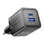 Vention FEQB0-EU iekštelpu AC ātrais lādētājs 30W, 1x USB-C, melns