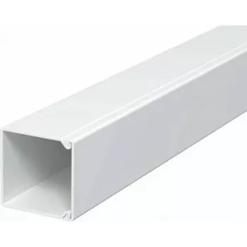 Sienas un griestu kabeļu kanāls WDK 25025 25x25 tīri balts (6191053)